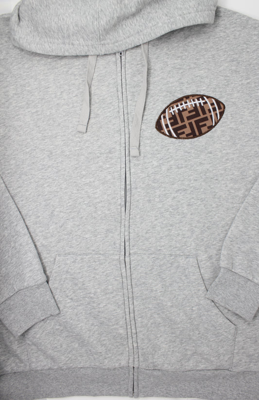 ADULT Football Zip Up