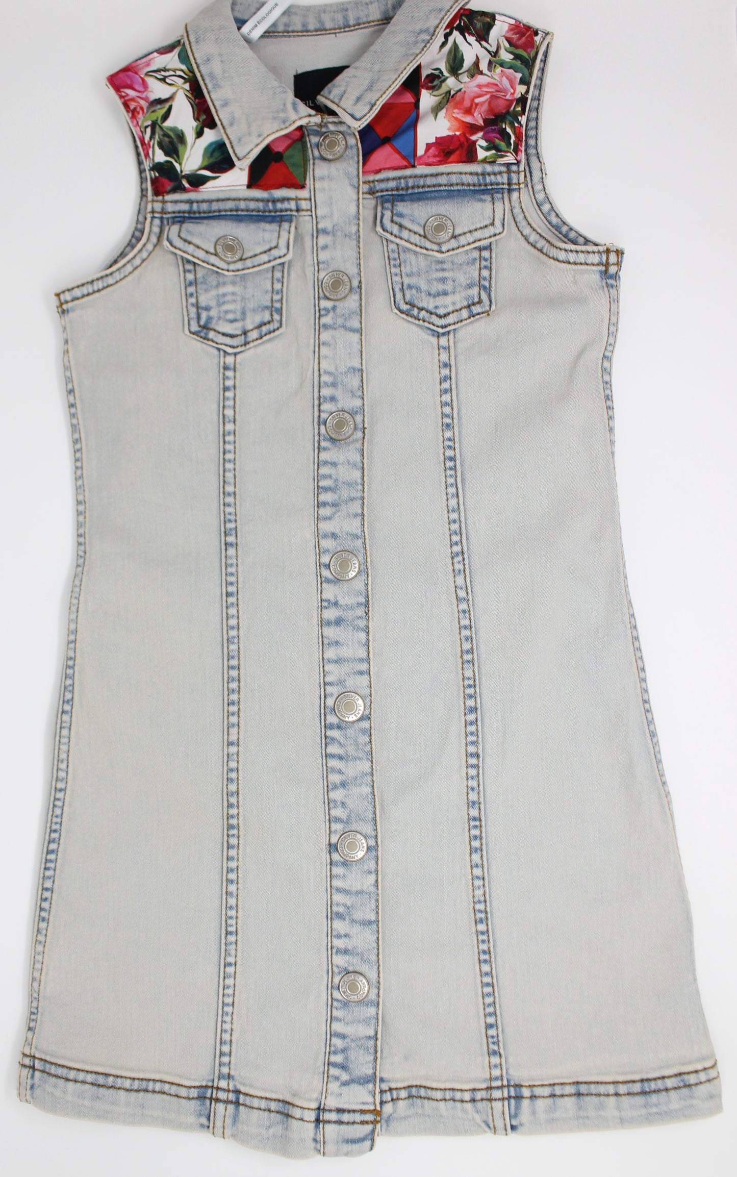 KIDS Sleeveless D&G Denim Dress