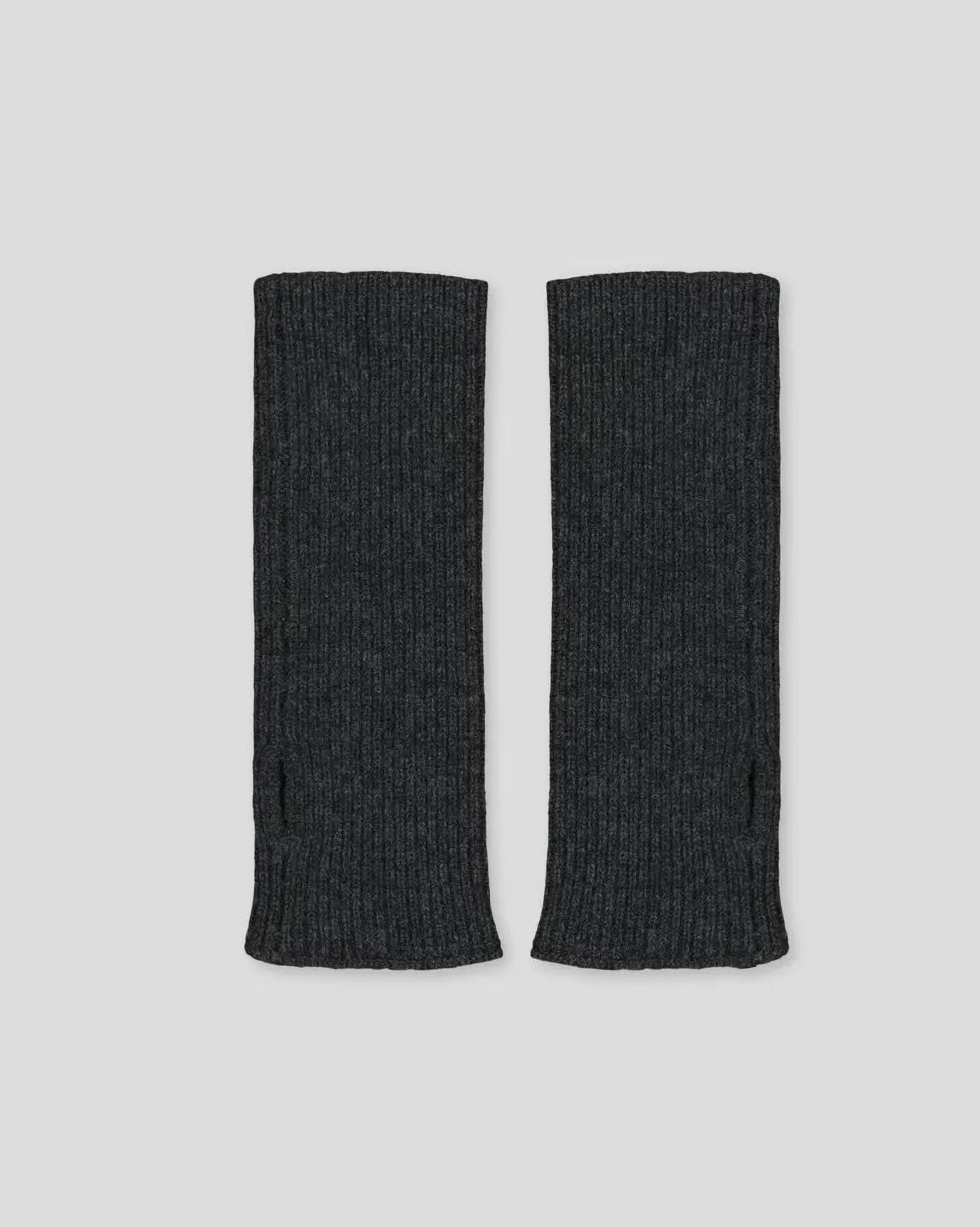 Ribbed Cashmere Hand Warmers