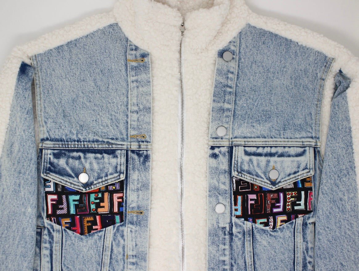 Teddy Denim Jacket